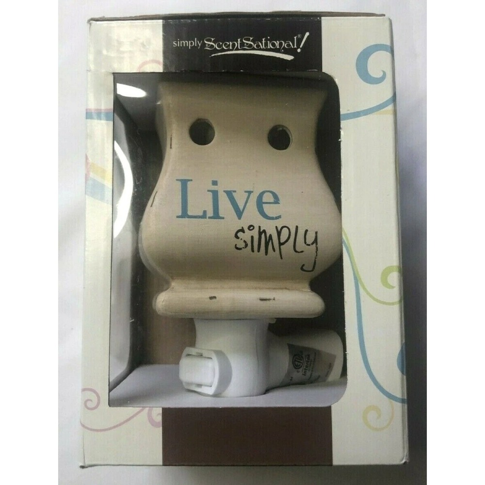 ScentSationals Wax Warmer Tidbits Plug In Warmer Live Love New